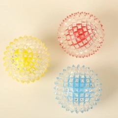 1 pack of dog toy balls, teeth grinding, teeth cleaning, stress relieving toys, chew and wear resistant