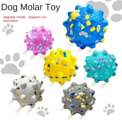 New Eco-Friendly ETPU Pet Toy Ball High Elastic Dog Molar Tooth Cleaning Bite-Resistant Popcorn Toy