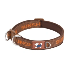 CP570--Pet dog adjustable collar,Two metal D-ring and durable buckle,Colorful prints,Suitable for large, medium, and small dogs.
