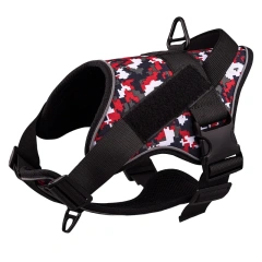 Tactical Dog Vest with Easy Control Handle for Small Large Dogs Front Leash Clip Breathable Dog Harness for Training Walking