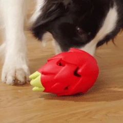 Dog Food Slow Feeder Dog Food Toys Puzzle Ball Puzzle Feeder Slow Eating Rubber Pitaya Interactive Dog Toys Teething Toys Treat