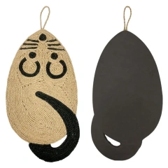 Pet Cat Toy Sisal Cat Scratching Board Can Be Hung Cat Litter Pad Can Not Resist Crumbs