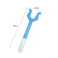 Anime Wand Toy Plush Cat Teaser Long Fork Shape Funny Cat Stick 70cm Dog Interactive Toys Kids