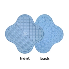 Wholesale Silicone Supplies Anxiety Relief Customized Slow Feeder Dog Cat Licking Mat Silicone Dog Lick Mats Pet Lick Pad