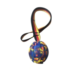 Single Head EVA Rope Pet Toy Ball Bite Resistant Floating Water Training Knotted Supplies for Dog Use