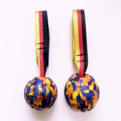 Single Head EVA Rope Pet Toy Ball Bite Resistant Floating Water Training Knotted Supplies for Dog Use