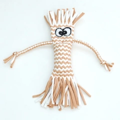 Dog toy Cotton String Knot Vocalization Bite-Resistant Molar Teddy Small and Medium-Sized Dogs Pet