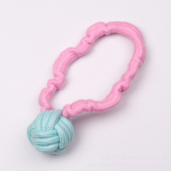 Custom Pet Dog Chew Toy Pack Set Ball Cotton Rope