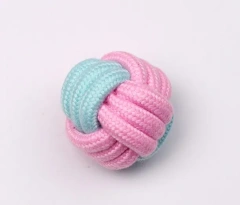 Custom Pet Dog Chew Toy Pack Set Ball Cotton Rope Squeaky Dog Toy Pet Dog Gift Candy Color