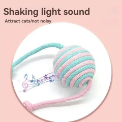 New Cat Toys Ball Interactive Toys for Pets That Can Make Sounds Cat Self Hi Toy Ball Teeth Grinding Products Cat Accessories