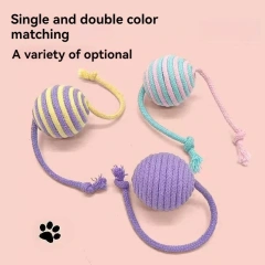 New Cat Toys Ball Interactive Toys for Pets That Can Make Sounds Cat Self Hi Toy Ball Teeth Grinding Products Cat Accessories