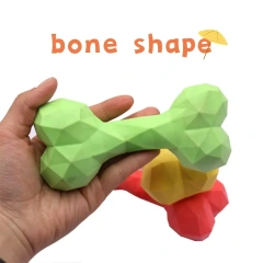 Manufacturer Bone Shape Chew Dog Toys Bite Resistant Aggressive Dog Training Toy
