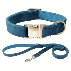 Personalized Dog Collar with Name and Phone Number Engraved,Adjustable Custom Puppy Collar,Organic Pet Collar for Small Medium