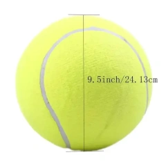 Giant Tennis Ball For Dog Chew Toy Pet Dog Interactive Toys Big Inflatable Tennis Ball Pet Supplies Outdoor Cricket Dog Toy