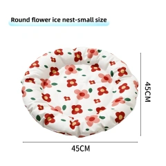 Summer PVC Ice-feeling Gel for Cats Oval Dog Ice Bed Ice Pad Pet Supplies Summer Dog Bed Cool Mat