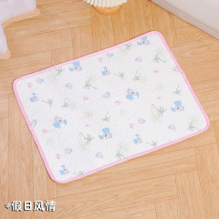 Pet summer ice silk cooling pad