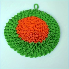 Pet Sniffing Pad Dog Slow Food Training Toys Decompression Hidden Food Mat Small and Medium Dog Sniffing Pad Simple Practical