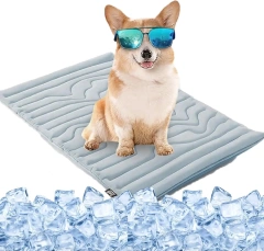Pelzbarn Cooling Mat for Dogs & Cats, 2025 Upgraded Pelzbarn Cooling Mat, Non Gel, Machine Washable for All Breeds & Sizes