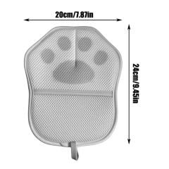 New Two-way Pet Hair Removal Gloves Washable Anti-slip Static Dust Brush Reusable Mesh Cloth Pet Grooming Gloves Home