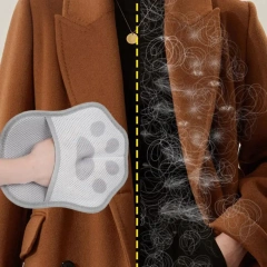 New Two-way Pet Hair Removal Gloves Washable Anti-slip Static Dust Brush Reusable Mesh Cloth Pet Grooming Gloves Home