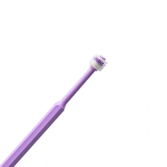 Small Dog & Cat Toothbrush 360 Degree Deep Clean Soft Silicone Cat Dental Care Oral Hygiene Pet Toothbrush