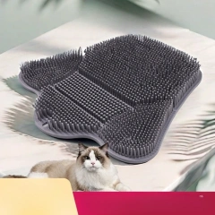 New Cat Itching Device Rubbing Brush for Cat Grooming and Massage Multi Functional Wall Sticker Climbing Cat Scratchding Boar