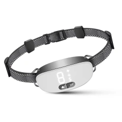 smart Dog Bark Collar,Rechargeable Smart Barking Collar, Anti Bark Training Collar Adjustable Sensitivity