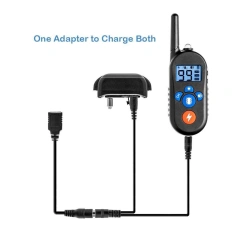 Pet Dog 800m Training Collar Remote Control Electric Shock Warning Vibration Waterproof Dog Trainer Anti Bark Stop Training
