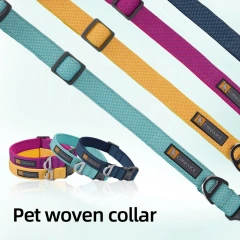 Hot Sale Outdoor Walking Tactical Pet Collar Heavy Duty Large Collars with Soft Lining
