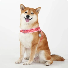 Fashion Printed Saddle Dog Harness, Cute Adjustable Pet Vest with Handle, Multiple Colors & Patterns for Small Medium Large Bree