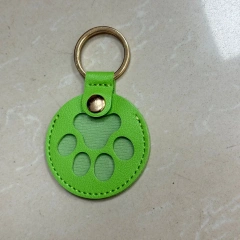 Paw Shape Pet Hair Memorial Pouch Cute Keepsake Storage Bag for Cat/Dog Fur, Keychain Attachment for Pet Loss Memorial Jewelry