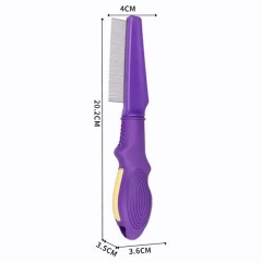 Dog Comb Massage Dogs Brush Pet Hair Remover Dense Tooth Combs for Cats Hair Knot Cleaning Dog Grooming Brush Comb Pet Supplies