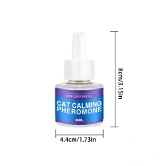48/96ml Calming Diffuser Comfort Natural Pheromone Diffuser Calming Pheromone Long Lasting Calming Diffuser For Cats, Dogs