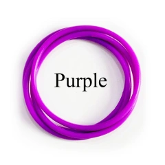 20PCS Neon Fluorescent Luminous Silicone Bracelets Wristband Candy Gummy Hairband Unisex bangles Glow Rubber Bracelet Wholesale