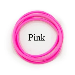 20PCS Neon Fluorescent Luminous Silicone Bracelets Wristband Candy Gummy Hairband Unisex bangles Glow Rubber Bracelet Wholesale