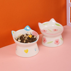 New Creative 3D Cute Cat Shape Ceramic Bowl