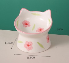 New Creative 3D Cute Cat Shape Ceramic Bowl