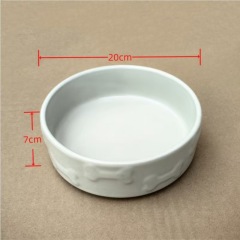 Pet ceramic bowl