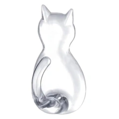 5Pcs Creative Wall Mounted Cat Tail Sticky Hooks Waterproof No-Drilling Towels Rack Transparent Wall Hook Home Accessories