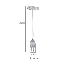 New Cute Cat 304 Stainless Steel Spoon Hollow for Ice Cream Coffee Tea Dessert Spoon Kitchen Tableware Customize Logo Name