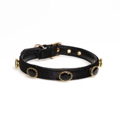 Classical Dog Pet Collar With Diamond