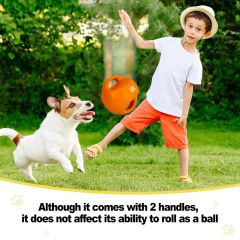 Pet outdoor tug-of-war sound ball toy