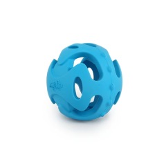 Dog Rubber TPR Chew Ball Toy Pet Interactive Squeaky Hollow Fetch Ball for Dog Teeth Cleaning