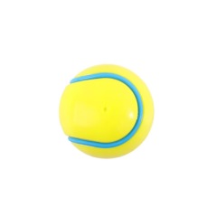 Dog Rubber TPR Chew Ball Toy Pet Interactive Squeaky Hollow Fetch Ball for Dog Teeth Cleaning