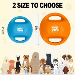 Pet outdoor tug-of-war sound ball toy