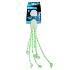glow-in-the-dark jellyfish toy for dogs