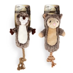All-For-Paws Hot Selling Justin Beaver Squeaky Pet Plush Toy Dog Chew Toy Dog Squeaky Toys