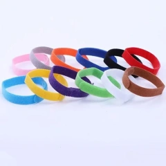 12Pcs/Set Puppy Collars Adjustable Nylon Newborn Pet Color Collar Small Pet Dog Collars Kitten Necklace Marker Rope Pet Supplies