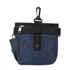 Hot Selling Portable Dog Treat Pouch Waterproof Polyester PC Snack Training Bag with Magnetic Zipper Closure