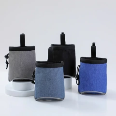 Pet Training Waist Bag Cat Dog Walking Snack Bag Pet Travel Dog Food Bag Leash Bag Pet Backpack Double Shoulder Bag